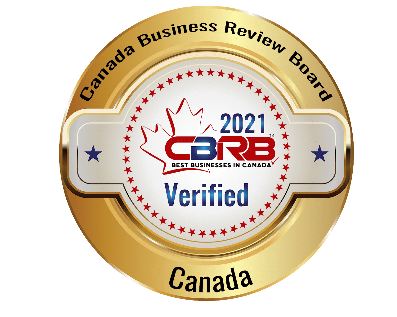 2021 CBRB Canadian Business Review Board Badge