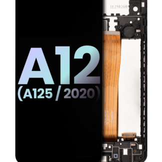 Galaxy A12 Display + Frame (Fix Included) A12 Screen Replacement - Fix Factory Canada