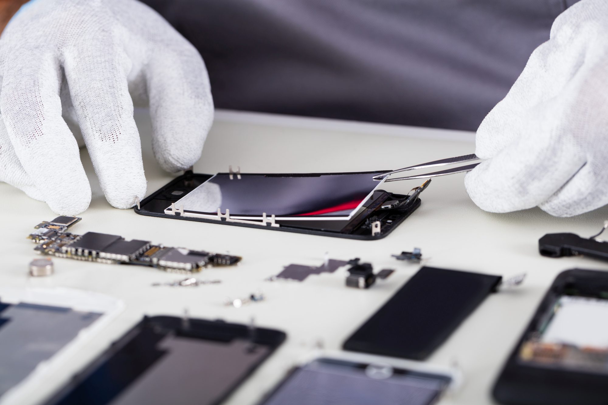 fix lcd screen phone factory