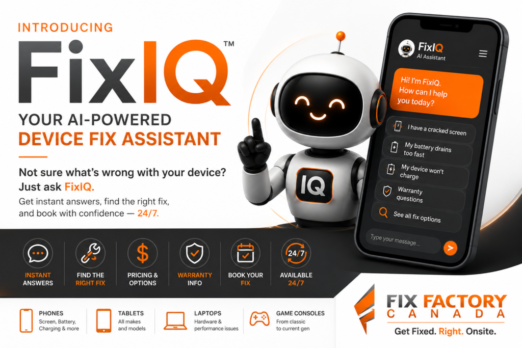 FixIQ Promotional - Fix Factory