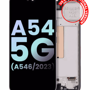 Galaxy A54 Display + Frame (Fix Included) Galaxy A54 Display and Screen Replacement_OEM Genuine Original Service Pack - Fix Factory Canada