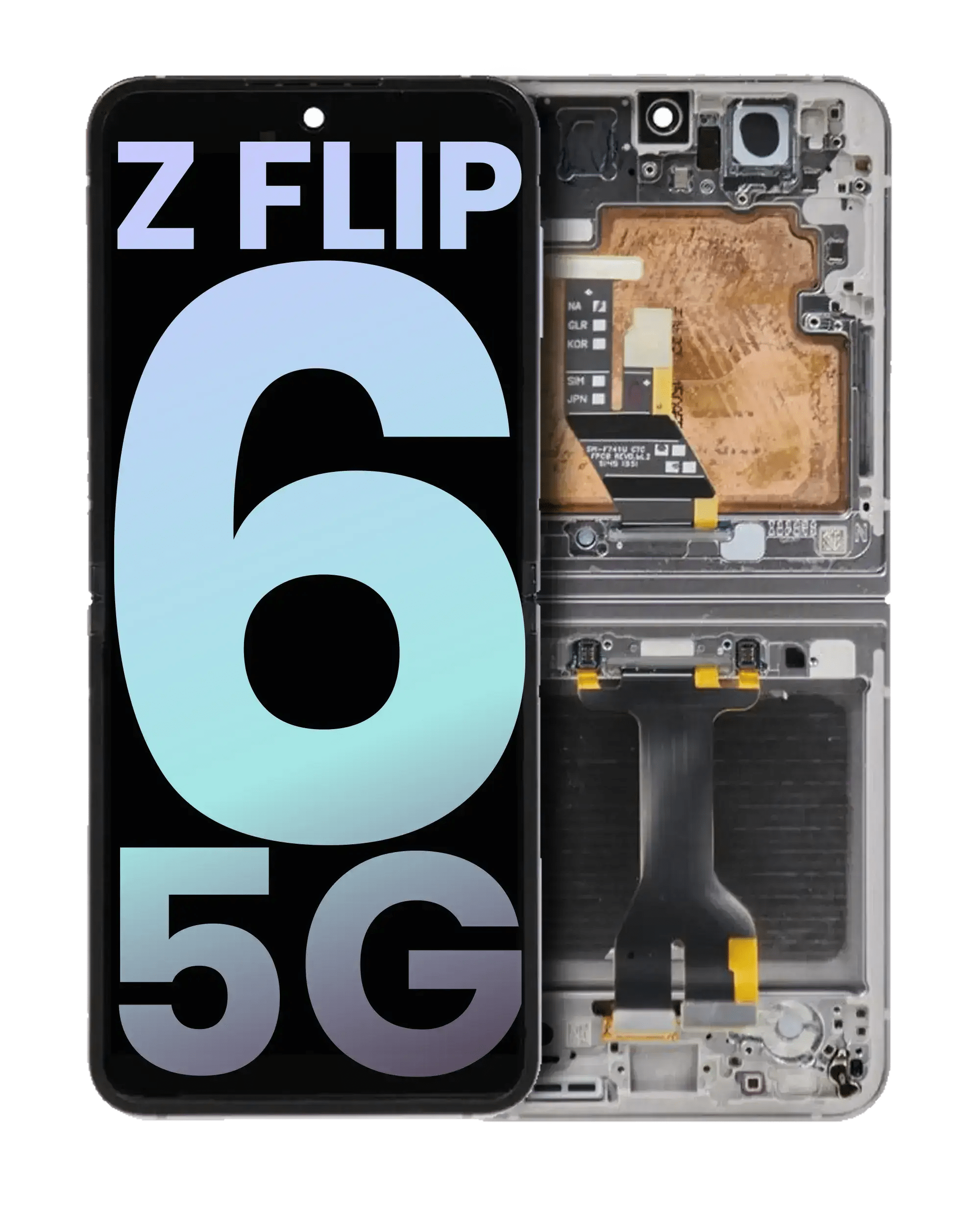 Galaxy Z Flip 6 Inner Screen & Display + Frame (Fix Included