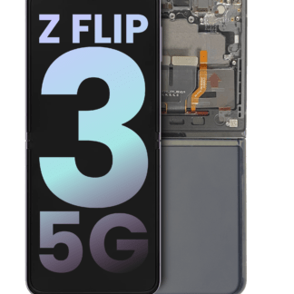 Galaxy Z Flip 3 Inner Screen & Display + Frame (Fix Included) Z Flip 3 5G Screen Replacement - Fix Factory Canada