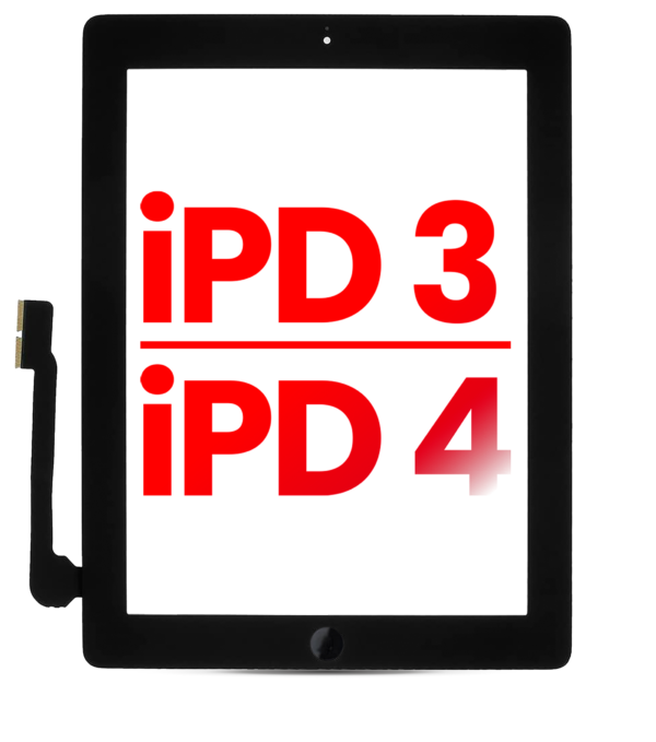 iPad 3 / iPad 4 Screen and Digitizer Replacement_Black - Fix Factory Canada