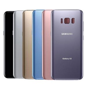 Galaxy S8 Back Glass Cover + Lens (Fix Included) Samsung S8 Back Cover w/ Camera Lens Frame